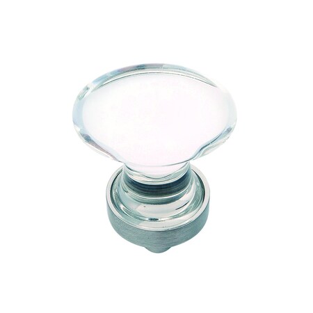 Hickory Hardware Knob 1-1/4 Inch X 3/4 Inch HH075852-GLSN